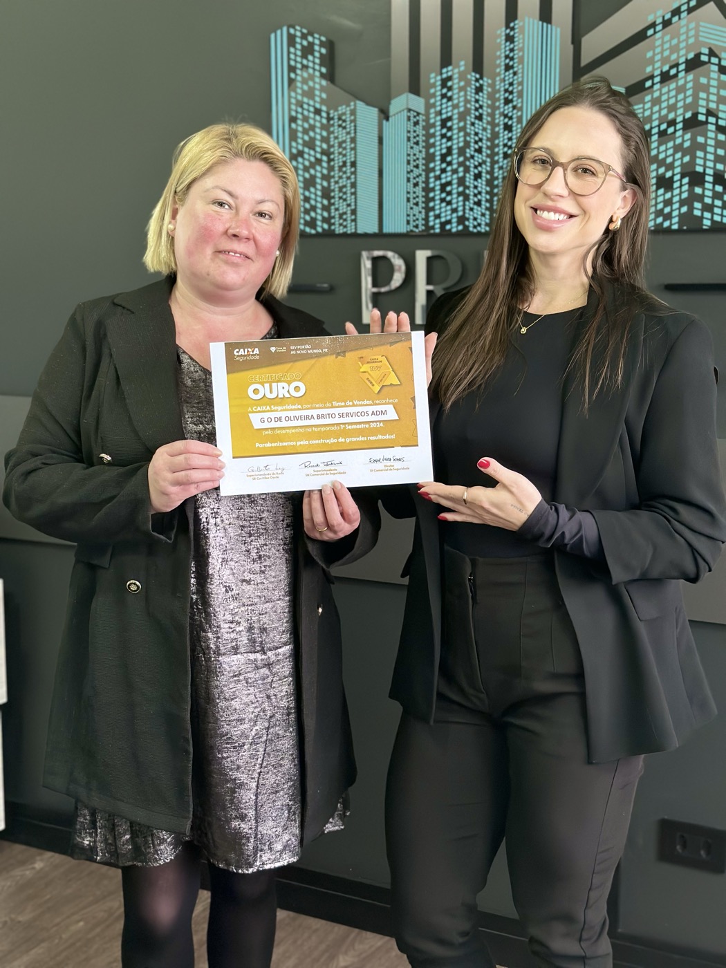 Certificação Ouro — Caixa Seguridade
